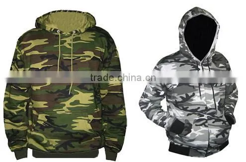 Sublimated Plain Camo Design Hoodies With Good Price photo-4