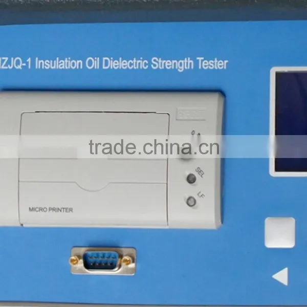 China Market of Electronic HZJQ-1 Portable Transformer Oil Tester/ Transformer Oil Bdv Testing Kit photo-5