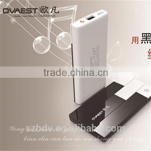 10000mah OVAEST High Quality Rechargeable Latest Design Power Bank