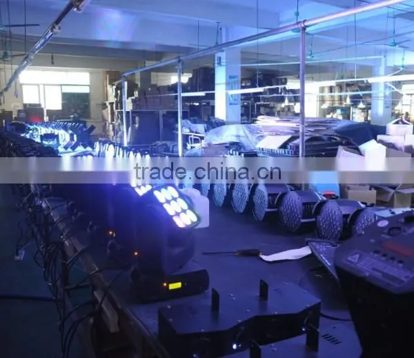 9pcs Rgbw 4in1 Led Matrix Effect Light Led Small Moving Head Matrix photo-4