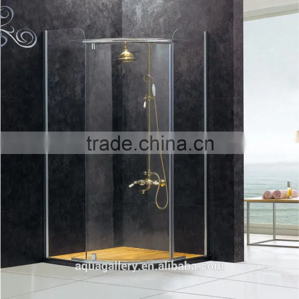 Diamond Shape Tempered Glass Shower Enclosure photo-2
