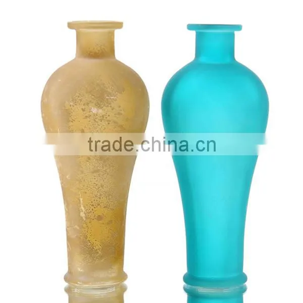 Antique Color Glass Vase photo-2