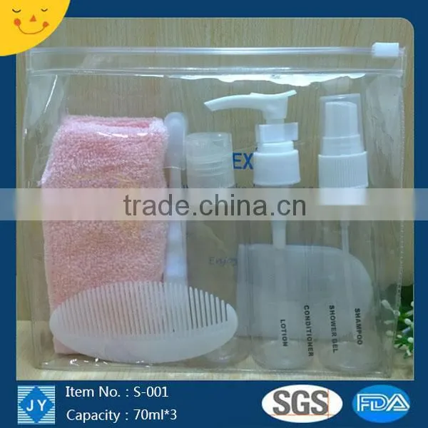 8pcs Travel Bottle Set/Travel Cosmetic Empty Bottle Set/Airline Approved Travel Bottles Set