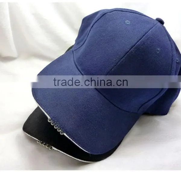 Wholesale LED Lighted Glow Curved Brim Baseball Cap Golf Hip-hop Sports Hat photo-2