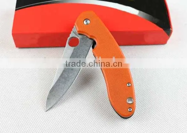OEM CPM-S30V Balde Material G10 Handle Combat Folding Knife photo-5