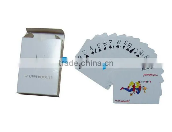 High Quality Custom Logo Poker Card/ Playing Card With Standard Size (shenzhen Factory)