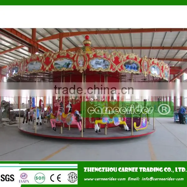 Electrical Music Outdoor Carousel Equipment photo-6