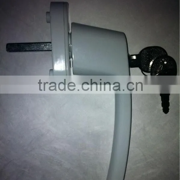 90110505 Aluminum Alloy Door and Window Handle With Lock (For PVC Doors and Windows) photo-4
