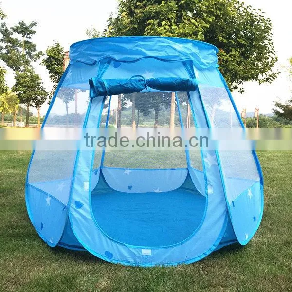 Boy's Blue Prince 6 Sides Play Hut Baby Play Tent photo-4