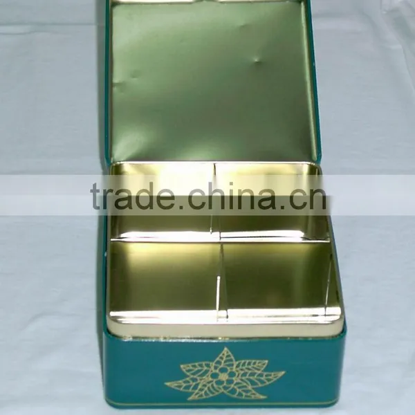 Green Tea Tin, 100g Tea Can, Tea Can With Insert