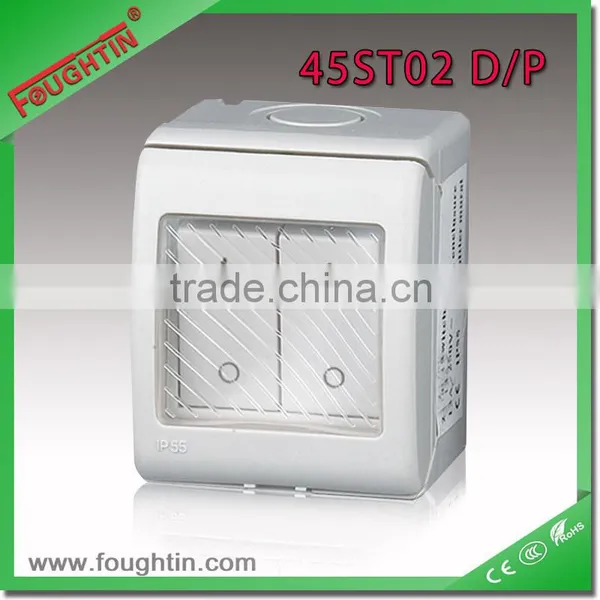 IP55 2gang Switch Waterproof Switch Electrical Switch