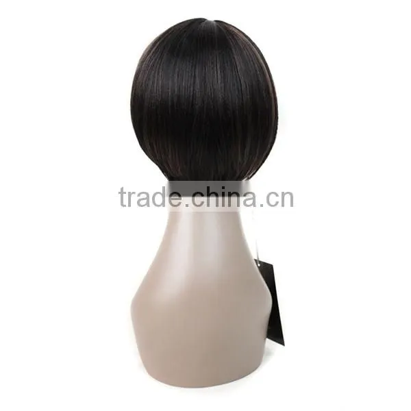 Latest Arrival Short Straight Style Lace Front Synthetic Hair Wigs photo-4