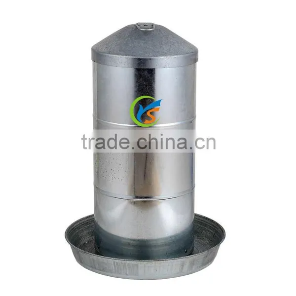 High Quality Full Size Galvanized Metal Chicken Feeder