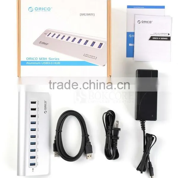 M3H73P Mutil Function Aluminum Usb 3.0 Hub, Multi-function Usb Hub+usb Charger photo-3