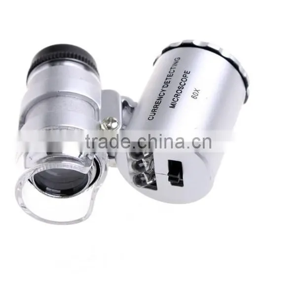 Most Popular Mini 60x Adjustable Digital Pocket Microscope With 2 LED Lights photo-4