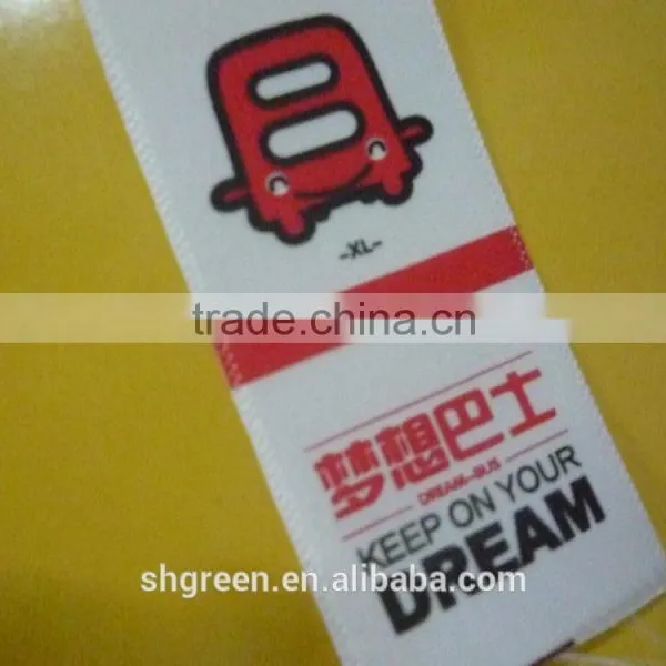 Light Surface Textile Printing Label for Blouse photo-3