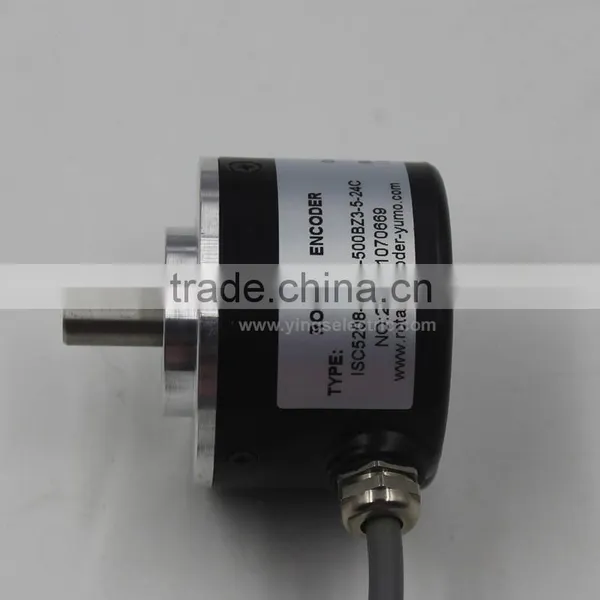 ISC5208 500 Phase CNC System Machine Solid Shaft Encoder Optical Price Incremental Rotary Encoder photo-3