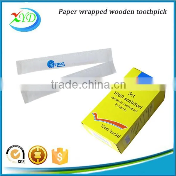 Cello Individually Wrapped Wooden Toothpick Diameter 2.0mm photo-5
