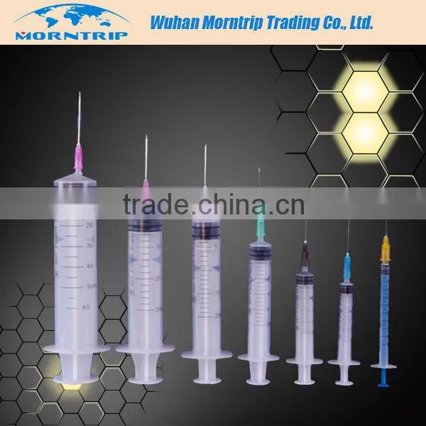 Sterile Disposable Syringe With Hypodermic Needle
