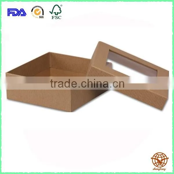 Custom Logo Chocolate Cardboard Box With Silk Ribbon photo-2
