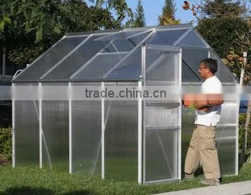 Custom Colourful Single Sliding Door Greenhouse for Vegetable photo-6