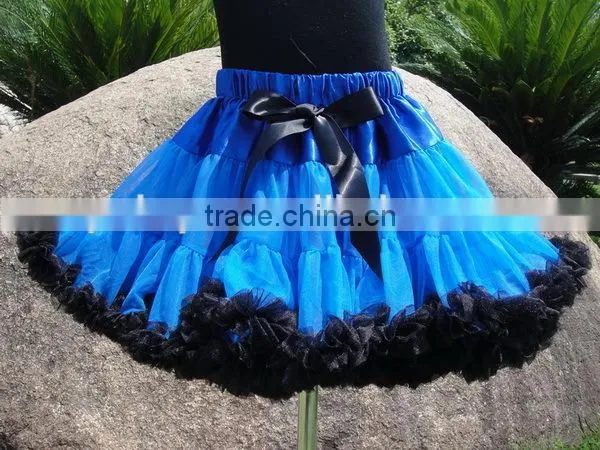 Fancy Summer Pattern Fluffy Tutu Chiffon Pettiskirt Children Clothing Cutting Dress Baby Girl Cloth Made in China photo-2