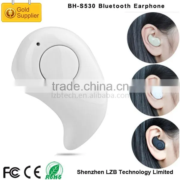 CE ROHS Certificated In-ear Mini Bluetooth Earphone With Bluetooth V4.0 and Stereo Sound Quality photo-4