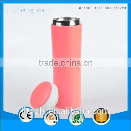 2016 Fashion High-grade Creative Plastic Vacuum Bottle Thermos Flask photo-5