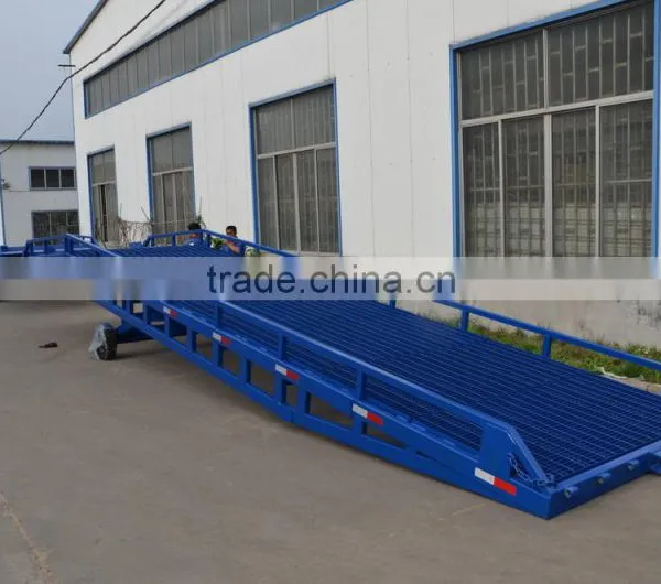 hot dipped galvanized garage car ramp loading ramp container ramp