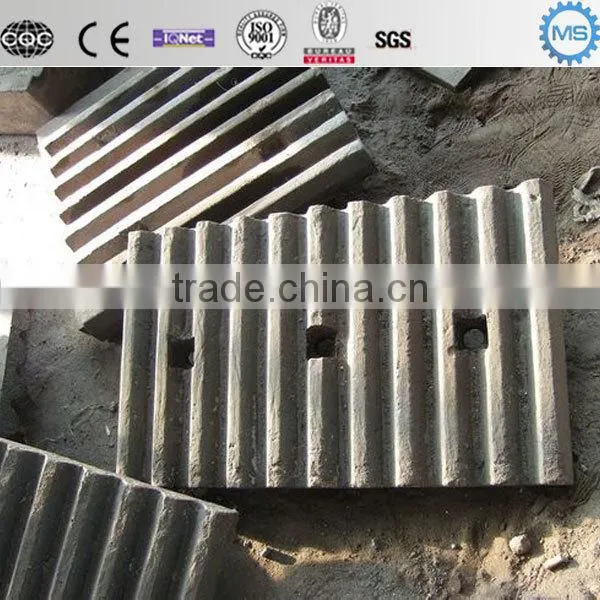 Jaw Crusher Wearing Parts Fixed Jaw Plate