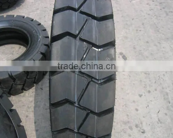 Chinese KEBEK Tire Factory 5.00-8 Forklift Solid Trailer Tyre photo-4