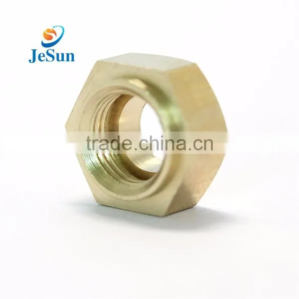 China Supplier Brass Hex Nut,cnc Brass Part photo-3