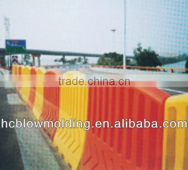 OEM Blow Molding Large Plastic PE PVC Road Barrier ,Traffic Road Block 1.2m Design photo-5