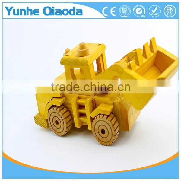 3-D Wooden Puzzle - Bulldozer Model -Affordable Gift for Your Little One photo-6
