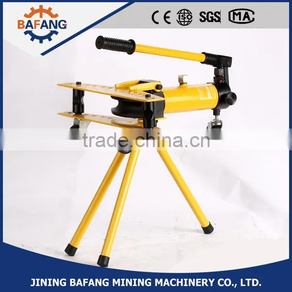 Easy operating hydraulic pipe benders