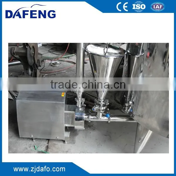 1000L-2000L Lotion Cream Emulsifying Tank,homogeneous Agitated Shampoo Mixing Tank photo-3