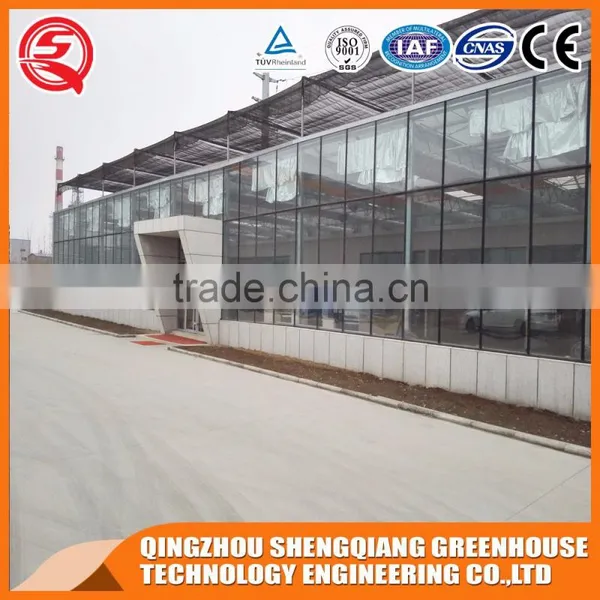 Multi-span Hollow Tempered Glass Greenhouse Shading Sysytems photo-5