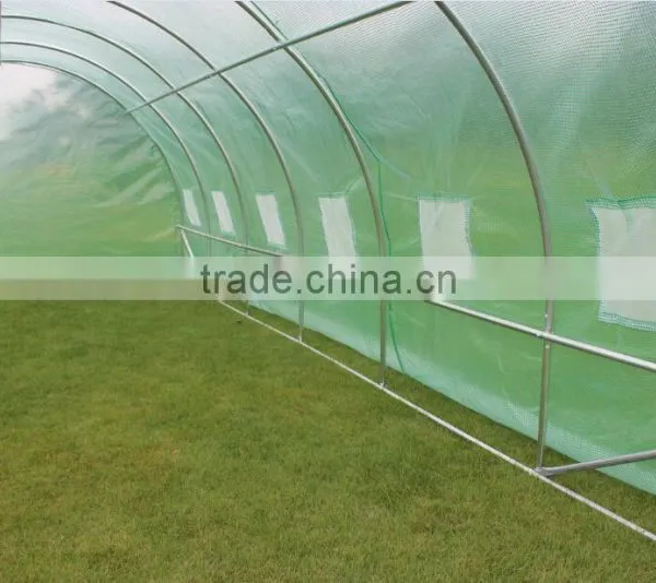 6m (L) X 3m (W) X 2m (H) Polytunnel Greenhouse Pollytunnel Poly Polly Tunnel Fully Galvanised Anti Rust Steel Frame photo-5