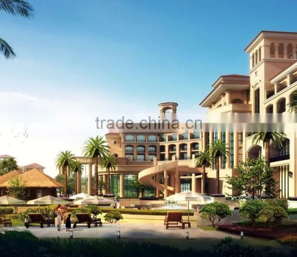 European Style 3D Rendering With Furniture And Decoration photo-6