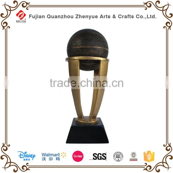 Customized Metal Appearance Polyresin Resin Pugilism Boxing Trophy Cup photo-5
