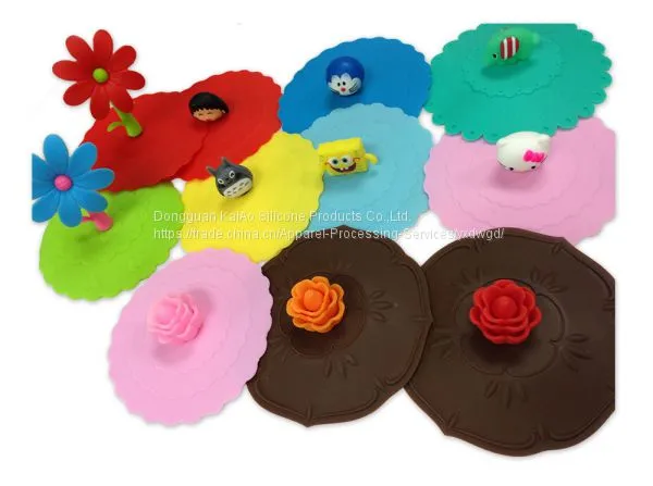 Anti-dust Silicone Cover Lids For Mug Cup photo-2