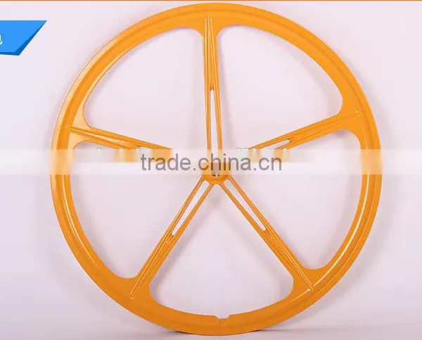 700C Lightest Strongest Magnesium Alloy Bike Wheel /fixed Gear Type Hub Bike Wheel photo-2