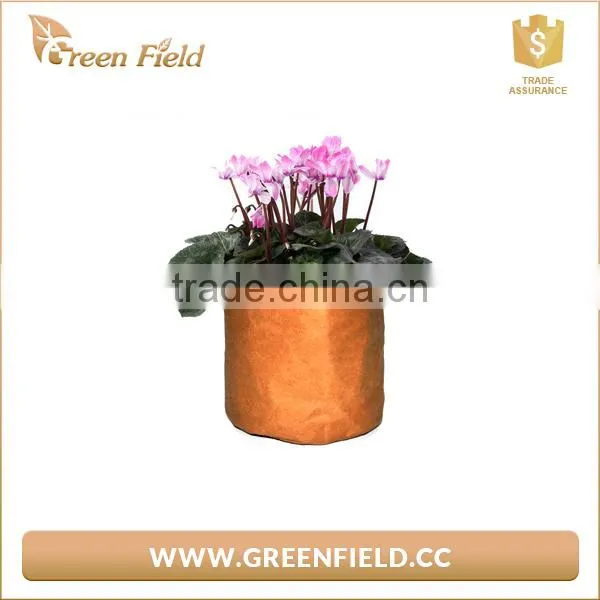 Paper Plant Pot Bag Brown Kraft Paper Planter Pot photo-4