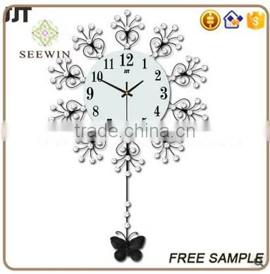 New Design Mute Hanging Wall Clock Decoration photo-2