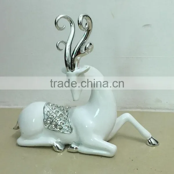 Polyresin Deer Statue Decoration photo-6