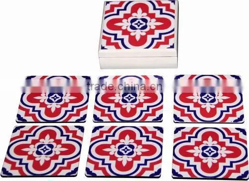 2016 Hot Sale Desktop Products MDF Cup Coaster, Cup Mat, Table Mat photo-2