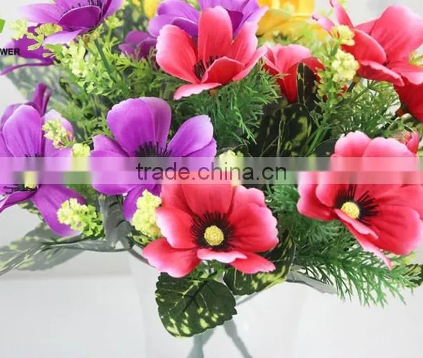 High Quality Artificial Flower Bouquet Decorative Flower Bouquet Landscaping Flowers for Wholesale photo-2