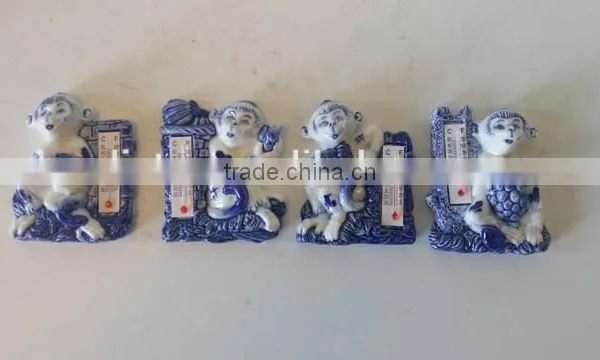 Ceramic Monkey Statue of the 12 Zodiac Animals photo-3