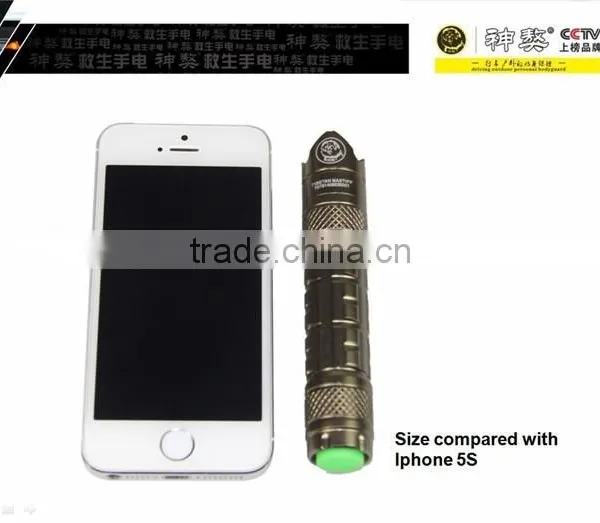Powerful Outdoor Camping LED Flashlight Rechargeable Aerospace Alluminium Alloy Flashlight Warning Light Working Light photo-4