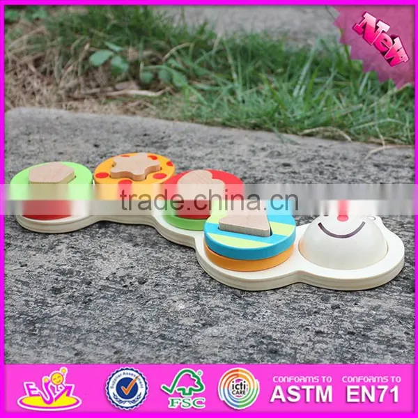 2016 New Design Educational Wooden Stacking Toys for Babies W13D128 photo-6